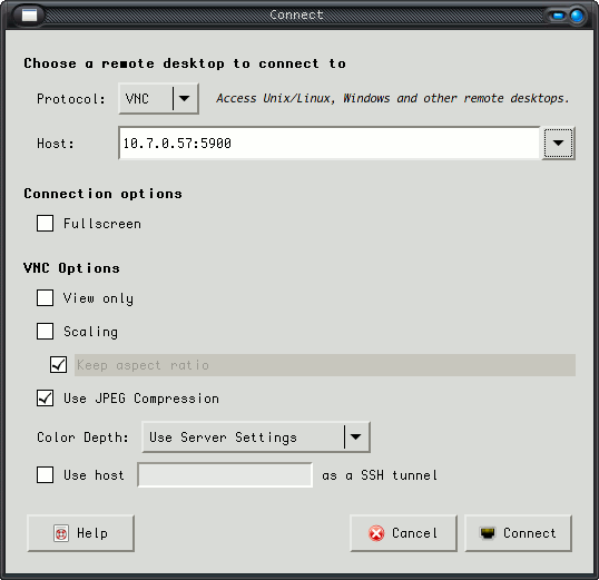 remote desktop on linux